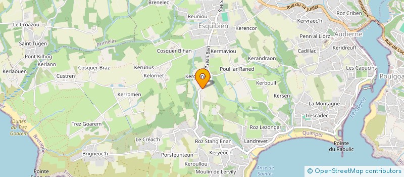 localisation de l'entreprise MADAME MARIE NOELE BOISSIERE  AUDIERNE