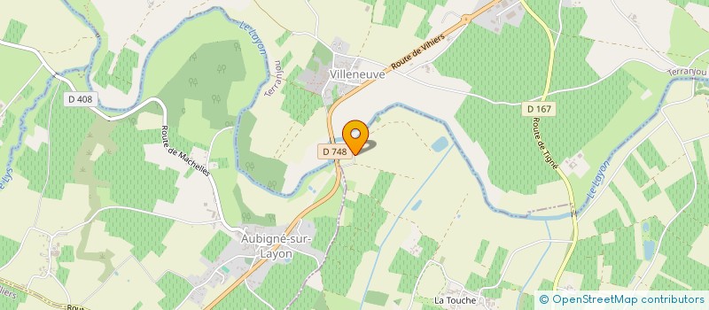 localisation de l'entreprise MADAME MARIE-NOELE MATIGNON à LYS-HAUT-LAYON