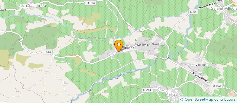 localisation de l'entreprise MADAME MARIE NOELL à VILLELONGUE D'AUDE