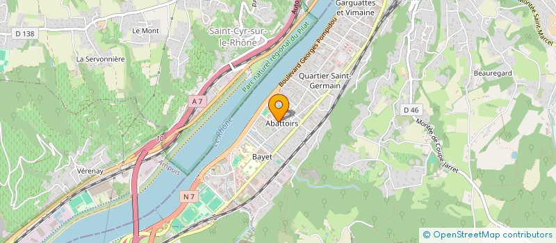 localisation de l'entreprise MADAME MARIE-NOELLE AMBELLOUIS à VIENNE