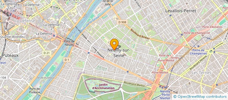 localisation de l'entreprise MADAME MARIE NOELLE BERCY à NEUILLY-SUR-SEINE
