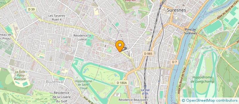 localisation de l'entreprise MADAME MARIE-NOELLE BOURY à SURESNES