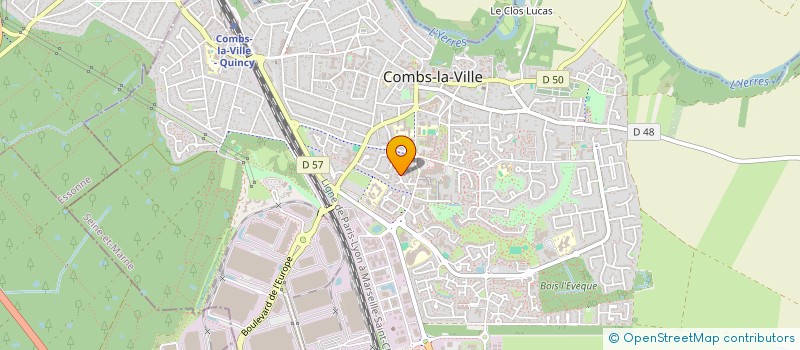 localisation de l'entreprise MADAME MARIE-NOELLE BURGUIERE  COMBS-LA-VILLE