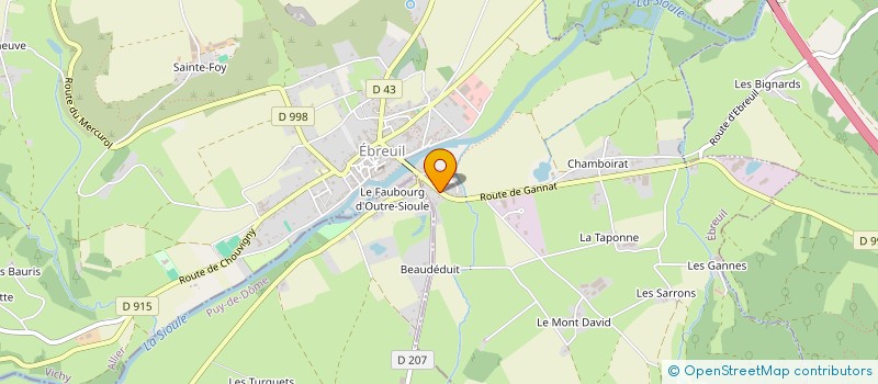 localisation de l'entreprise MADAME MARIE-NOELLE CAMPOS  MONTEIGNET-SUR-L'ANDELOT