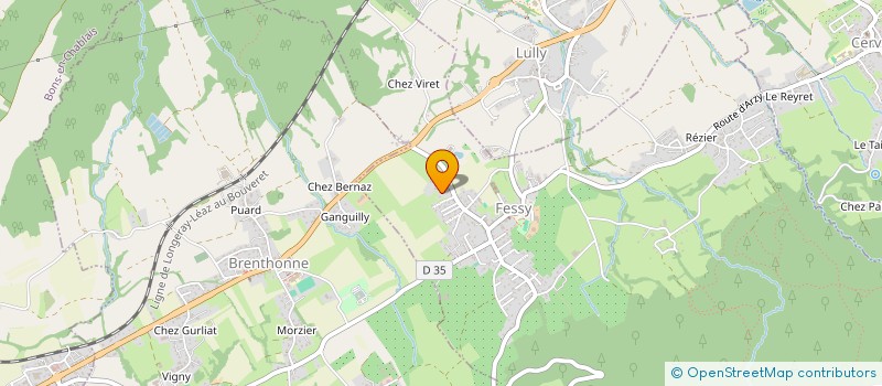 localisation de l'entreprise MADAME MARIE-NOELLE CETTOUR-ROSE  LULLY