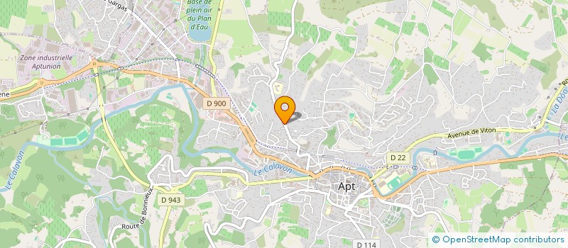 localisation de l'entreprise MADAME MARIE-NOELLE CHABRE  APT