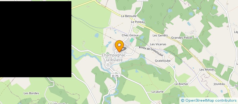 localisation de l'entreprise MADAME MARIE-NOELLE CHABROL à CHAMPAGNAC-LA-RIVIERE