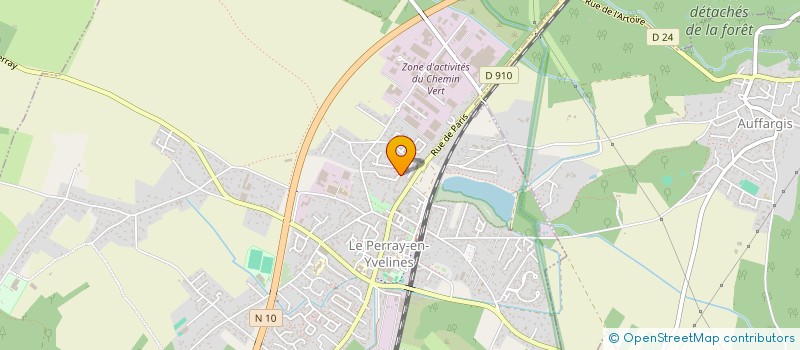 localisation de l'entreprise MADAME MARIE-NOELLE CHAUFOUR  LE PERRAY-EN-YVELINES