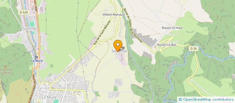 localisation de l'entreprise MADAME MARIE-NOELLE CHIABERTO  SOUSVILLE