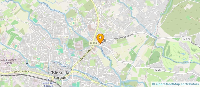 localisation de l'entreprise MADAME MARIE-NOELLE COLANTUONO à L'ISLE-SUR-LA-SORGUE