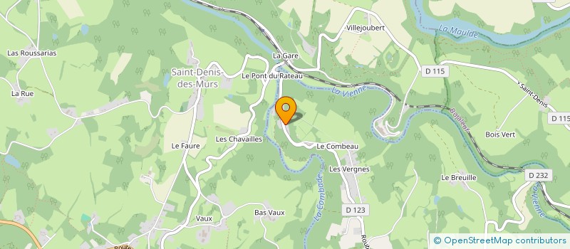 localisation de l'entreprise MADAME MARIE NOELLE DEBLOIS à ROZIERS-SAINT-GEORGES