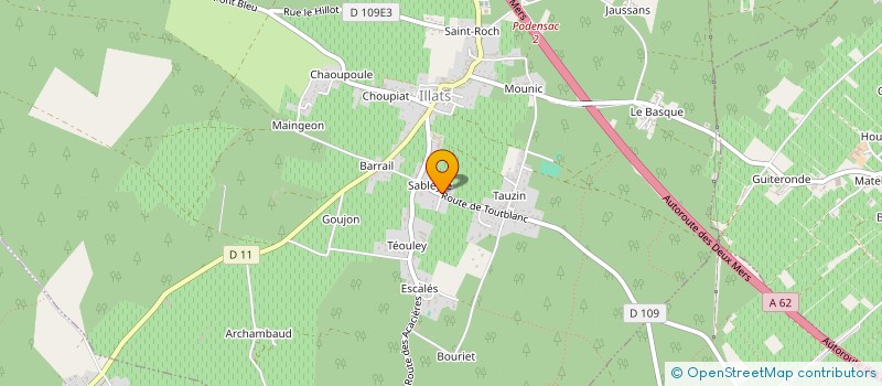 localisation de l'entreprise MADAME MARIE NOELLE DECAZES  ILLATS