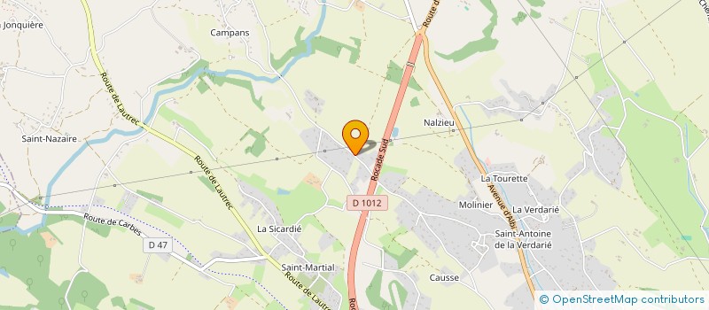 localisation de l'entreprise MADAME MARIE-NOELLE DEFRANCE  CASTRES