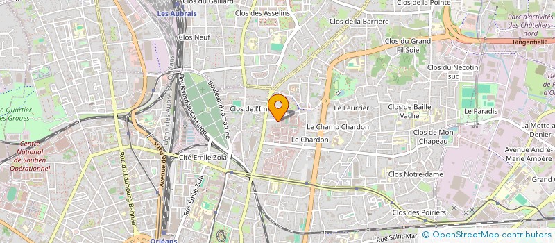 localisation de l'entreprise MADAME MARIE-NOELLE DELETANG à ORLEANS