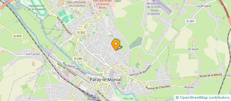 localisation de l'entreprise MADAME MARIE-NOELLE DESCHAINTRES à PARAY-LE-MONIAL