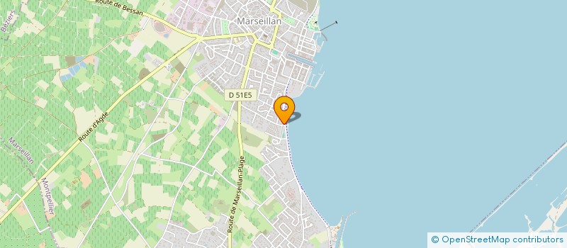 localisation de l'entreprise MADAME MARIE NOELLE DESPAX à MARSEILLAN