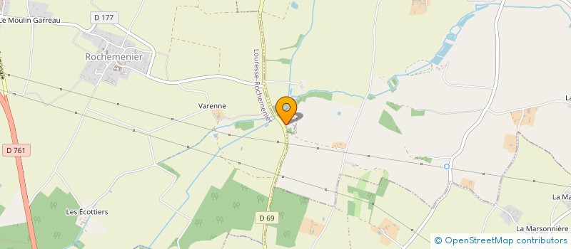 localisation de l'entreprise MADAME MARIE-NOELLE DITTIERE  CIZAY-LA-MADELEINE