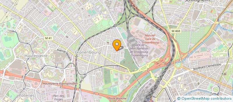 localisation de l'entreprise MADAME MARIE NOELLE DUSSOL à STRASBOURG