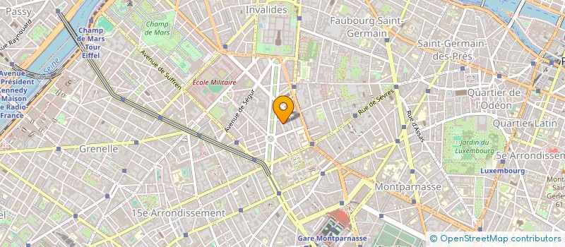 localisation de l'entreprise MADAME MARIE-NOELLE EVIN  PARIS