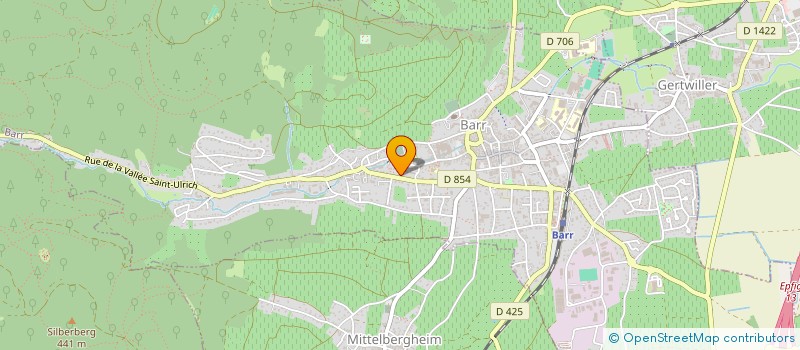 localisation de l'entreprise MADAME MARIE-NOELLE FAHRER  BARR