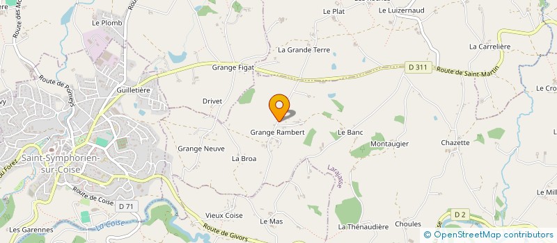 localisation de l'entreprise MADAME MARIE-NOELLE FAYOLLE  LARAJASSE