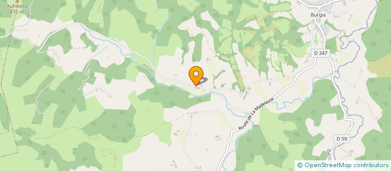 localisation de l'entreprise MADAME MARIE NOELLE FEVRIER  CHERAUTE