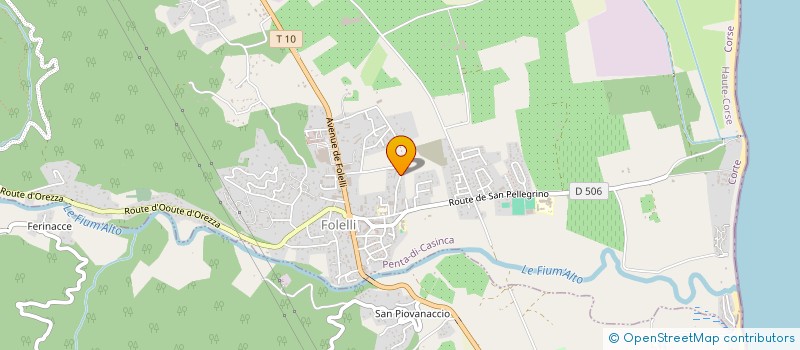 localisation de l'entreprise MADAME MARIE NOELLE FILIPPI à PENTA-DI-CASINCA