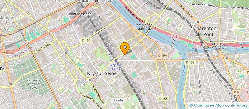 localisation de l'entreprise MADAME MARIE NOELLE FONTAINE  IVRY-SUR-SEINE