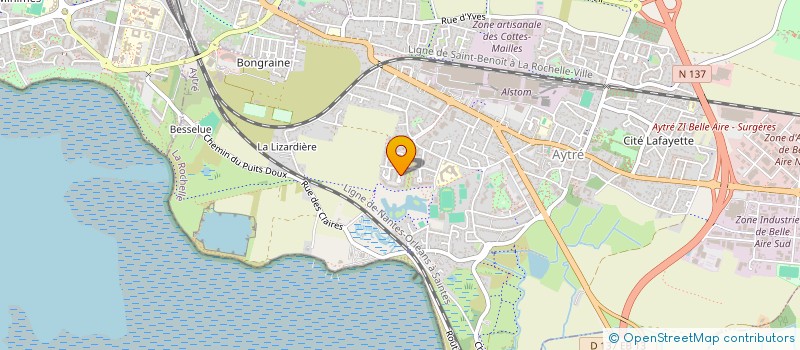 localisation de l'entreprise MADAME MARIE-NOELLE FOURNEL  AYTRE