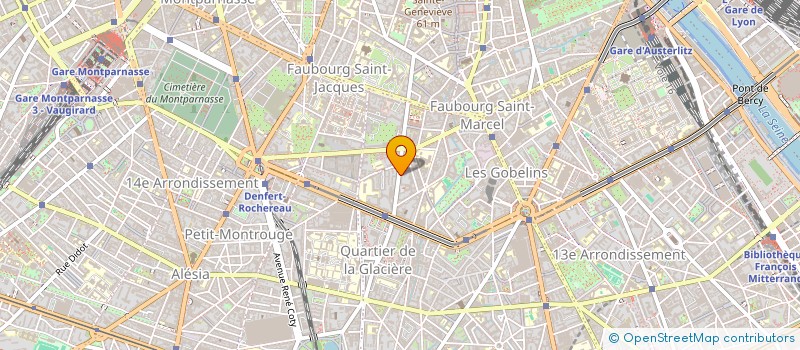 localisation de l'entreprise MADAME MARIE-NOELLE FREGUIN  PARIS