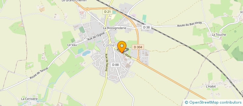 localisation de l'entreprise MADAME MARIE-NOELLE GOUPIL  DOMFRONT-EN-CHAMPAGNE