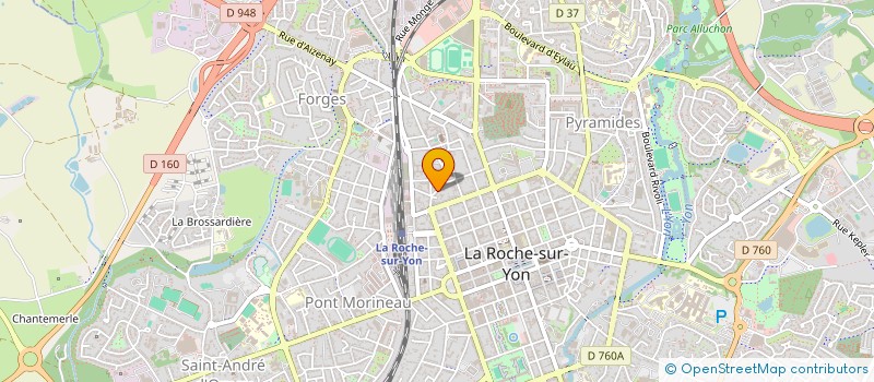 localisation de l'entreprise MADAME MARIE-NOELLE GUIET à LA ROCHE-SUR-YON