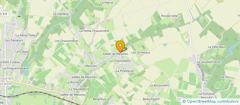 localisation de l'entreprise MADAME MARIE NOELLE GUILBERT  CIVRAY-DE-TOURAINE