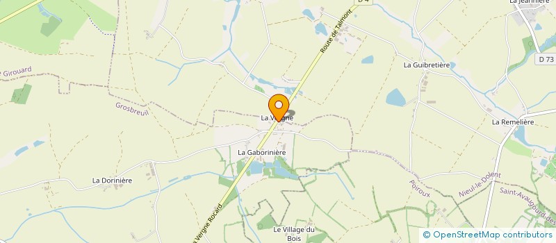 localisation de l'entreprise MADAME MARIE-NOELLE JAUZELON  NIEUL-LE-DOLENT