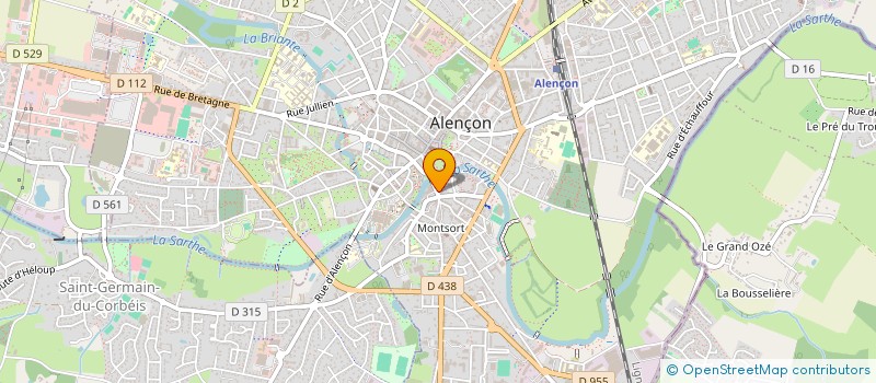 localisation de l'entreprise MADAME MARIE NOELLE JEAN à ALENCON