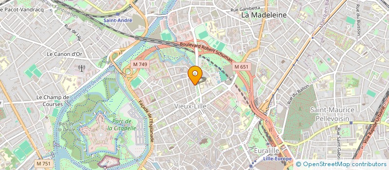 localisation de l'entreprise MADAME MARIE-NOELLE JORON à LILLE