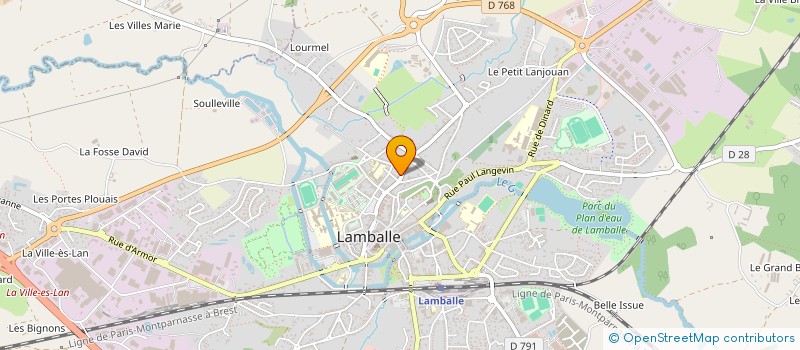 localisation de l'entreprise MADAME MARIE NOELLE JOSSE à LAMBALLE-ARMOR