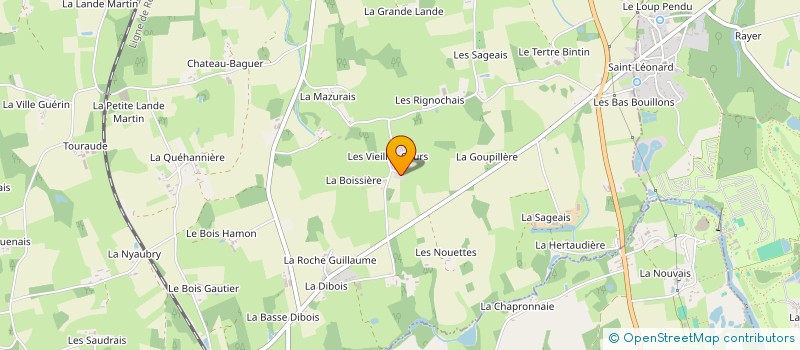 localisation de l'entreprise MADAME MARIE-NOELLE JOUAN  BAGUER-MORVAN