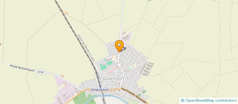 localisation de l'entreprise MADAME MARIE-NOELLE LAMY  NEUFCHATEL-SUR-AISNE