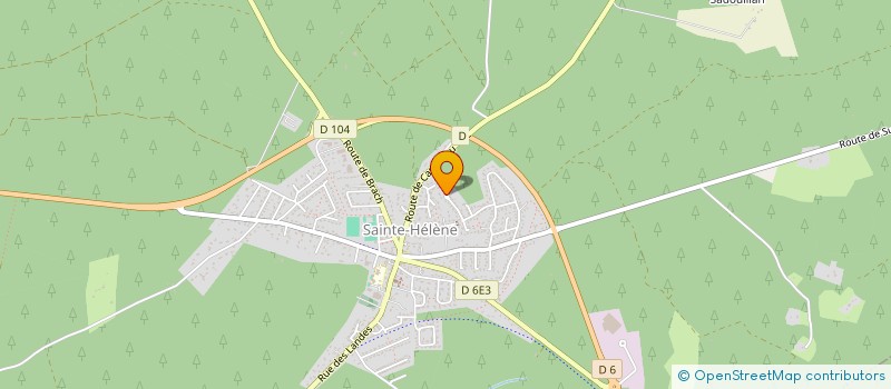 localisation de l'entreprise MADAME MARIE NOELLE LATZER  SAINTE-HELENE