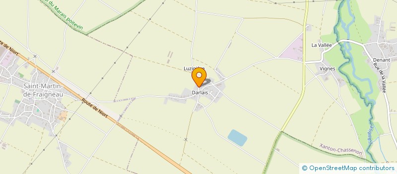 localisation de l'entreprise MADAME MARIE NOELLE LOUIS  SAINT-HILAIRE-DES-LOGES