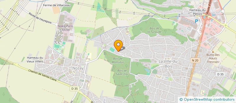 localisation de l'entreprise MADAME MARIE-NOELLE MASSOUTIER à LA VILLE-DU-BOIS