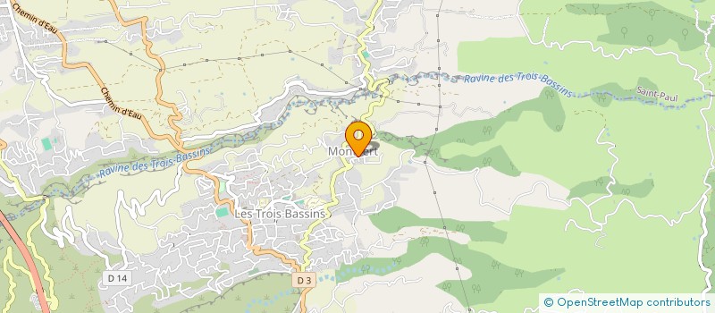 localisation de l'entreprise MADAME MARIE NOELLE MNEMONIDE  LES TROIS-BASSINS