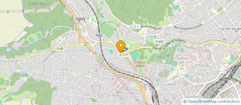 localisation de l'entreprise MADAME MARIE-NOELLE OTTOU METHE  IGNY