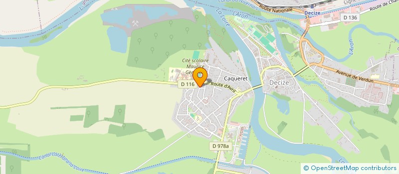 localisation de l'entreprise MADAME MARIE-NOELLE PAGNEUX  DECIZE