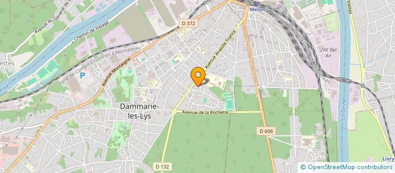 localisation de l'entreprise MADAME MARIE-NOELLE PICHOT à DAMMARIE-LES-LYS