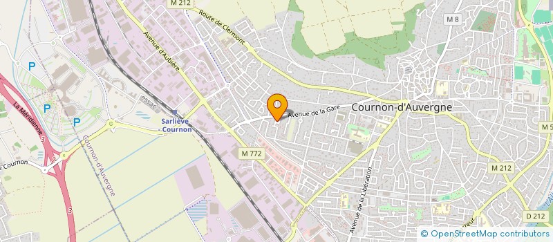 localisation de l'entreprise MADAME MARIE-NOELLE REY à COURNON-D'AUVERGNE