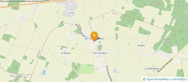 localisation de l'entreprise MADAME MARIE-NOELLE RIBARDIERE à POUILLE