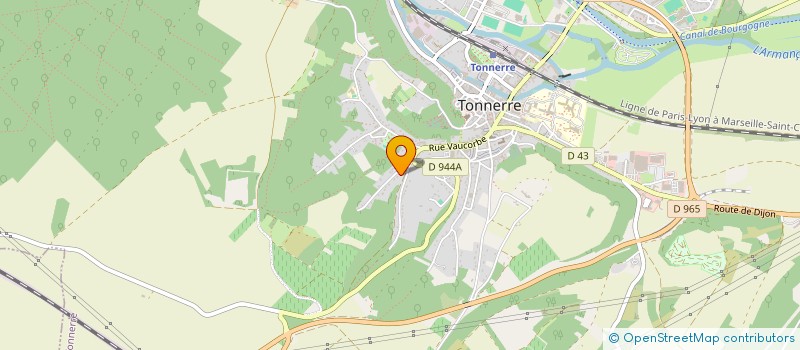 localisation de l'entreprise MADAME MARIE NOELLE SAINCIERGE à TONNERRE
