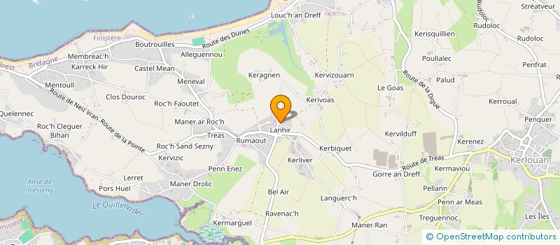 localisation de l'entreprise MADAME MARIE NOELLE SALAUN à KERLOUAN